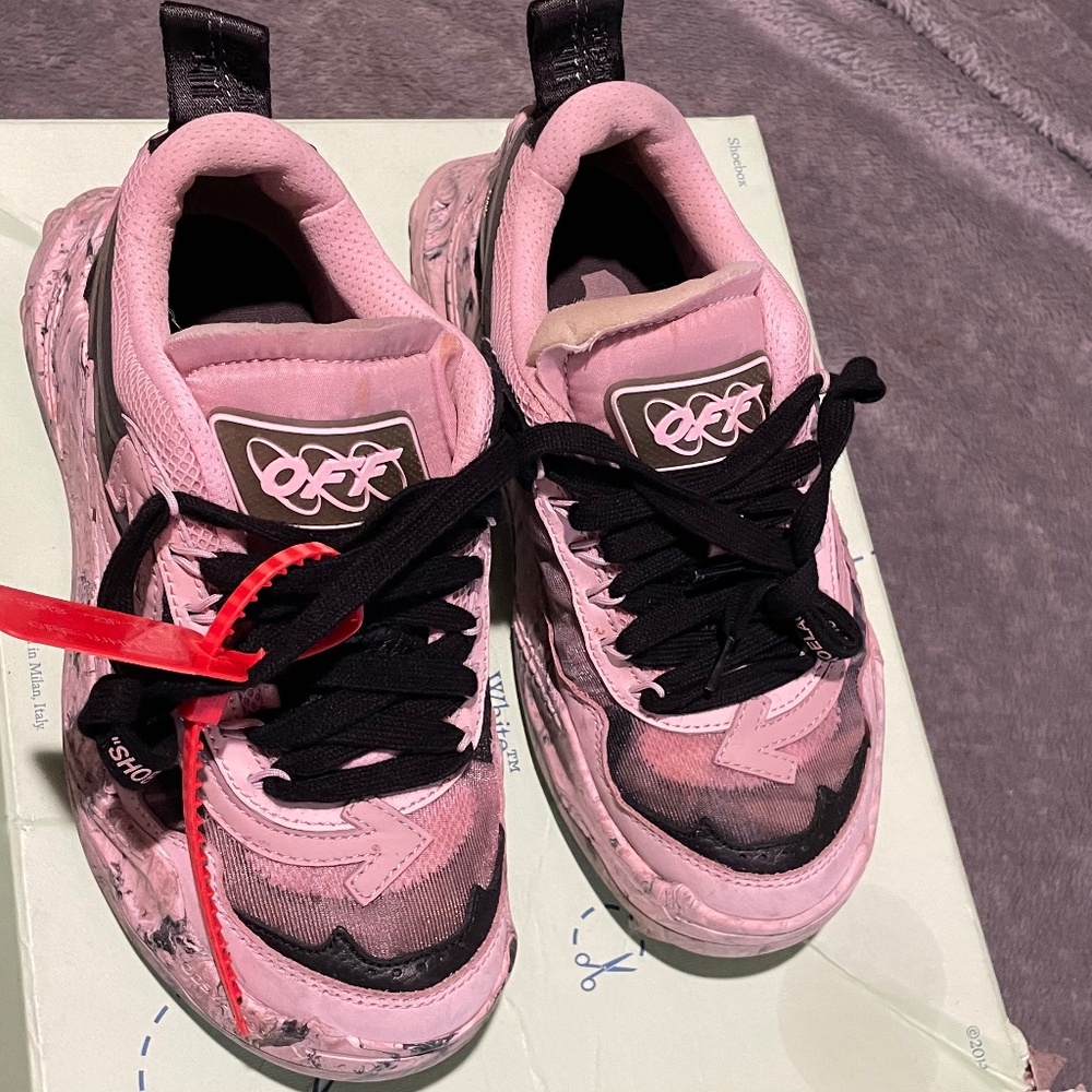 Off white sneakers